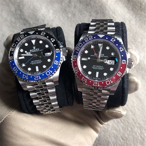 batgirl vs pepsi rolex|116710 vs 126710.